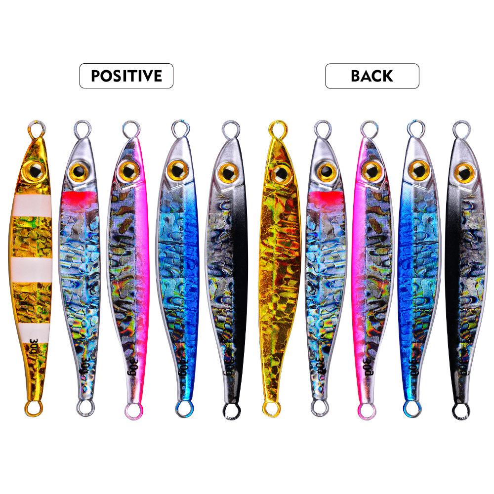 Lure Plate Lead Fish 7g 10g 15g 20g 30g Freshwater Sea Fishing Qiaozui Mandarin Fish Lure Sequins