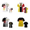 Vintage Retro T Shirt Deutschland Germany Eagle 3D Print MMA Kick Boxing Muay Thai National Flag Unisex Men Women Quick Dry Short Sleeve Streetwear