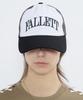 FALLETT Color Block Logo Ball Cap Black