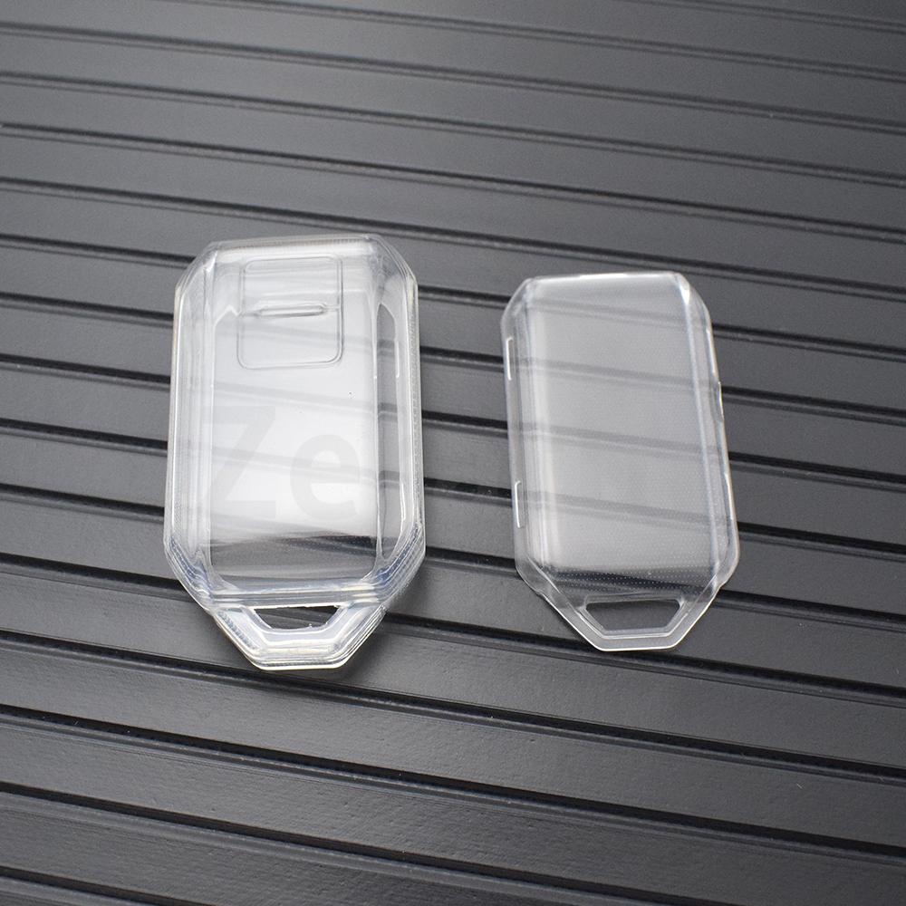 Transparent Car Remote Shell Fob Holder Key Cover Case Protector For Suzuki Ertiga Swift  Wagon R Japanese Monopoly Type 3C