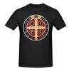 T-shirt With The Medal Of Saint Benedict