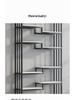 Multi-Layer Barber Shop & Office Display Shelf Rack