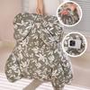 Cushion That Conforms To The Spinal Curve Neck Support Pillow Active Printed and Dyed Fabric Waist Support Mat Convenient To Carry Cushions 1pcs