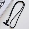 Personalize Trend Solid Color Mobile Phone Lanyard Diagonal Span Crossbody Long Rope Shoulder Strap Rope Necklace 