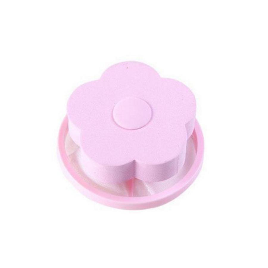 

Floating Washing Machine Lint Filter Bag, Reusable Hair Fur Catcher Bag for Lint & Fuzz Removal, Laundry Cleaning Accessory рожевий