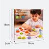 Kids Early Education Shape Color Matching Board Kids Toys Montessori Logical Thinking Training Recognition Parish Puzzle