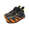 Anta Naruto X  Collaboration Fleece Non-Slip Wear-Resistant Mid-Top Basketball Shoes Men Sneakers Black Orange 112141627-1