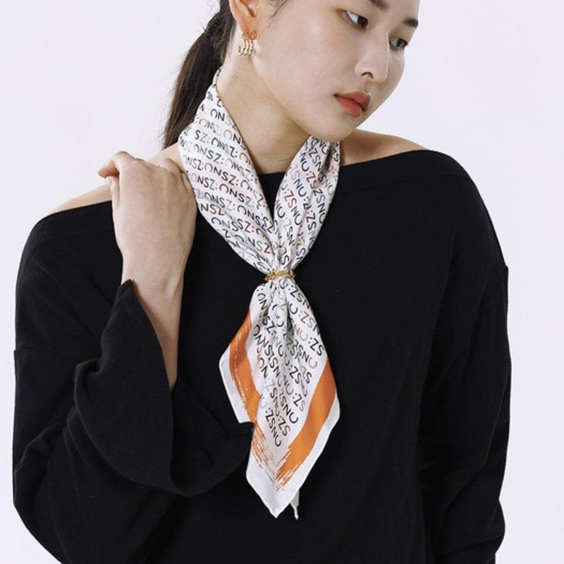 ONSZ Logo Design Silk Scarf