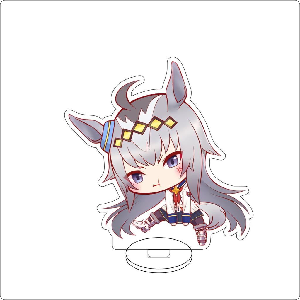 10CM Anime Pretty Derby Figure Stand Model Daiwa Scarlet/Satono Diamond Cute Desk Decor Standing Sign Gifts