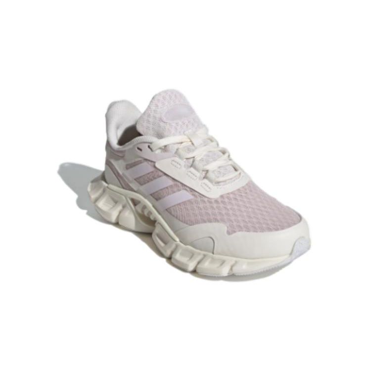 Adidas Climacool Slip-Resistant Shock Absorbing Durable Low-Top Casual Shoes Kids Casual Shoes White Pink IE8837