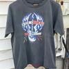 Vintage 1993 Bob Dylan World Tour Shirt Chacoal Reprint T An53679 Vintage Casual Homme Versatile Comfortable Fashion