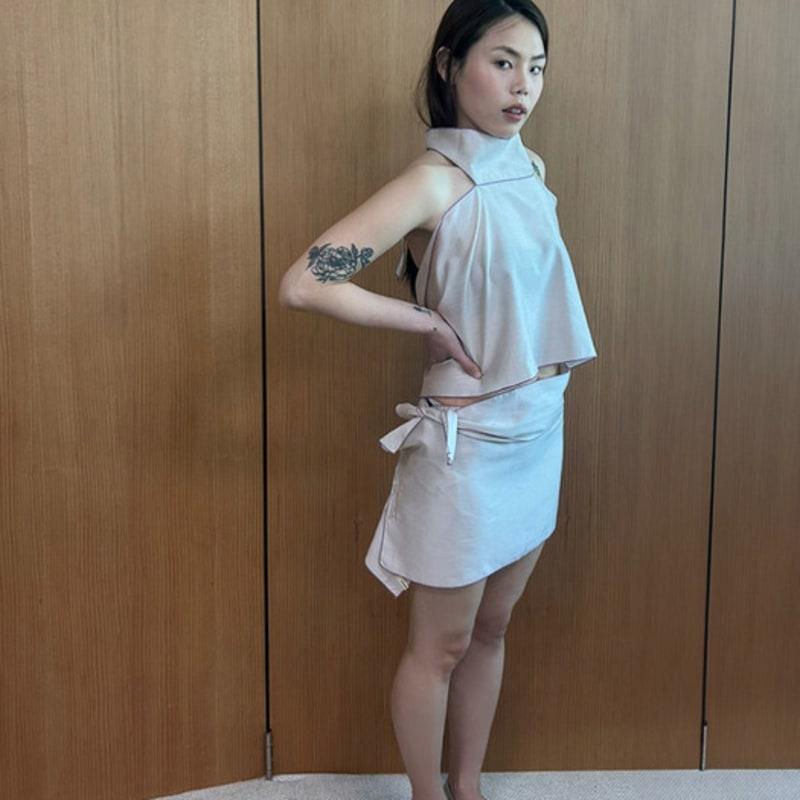 safari sula explore Wave Scarf in Walnut Purple