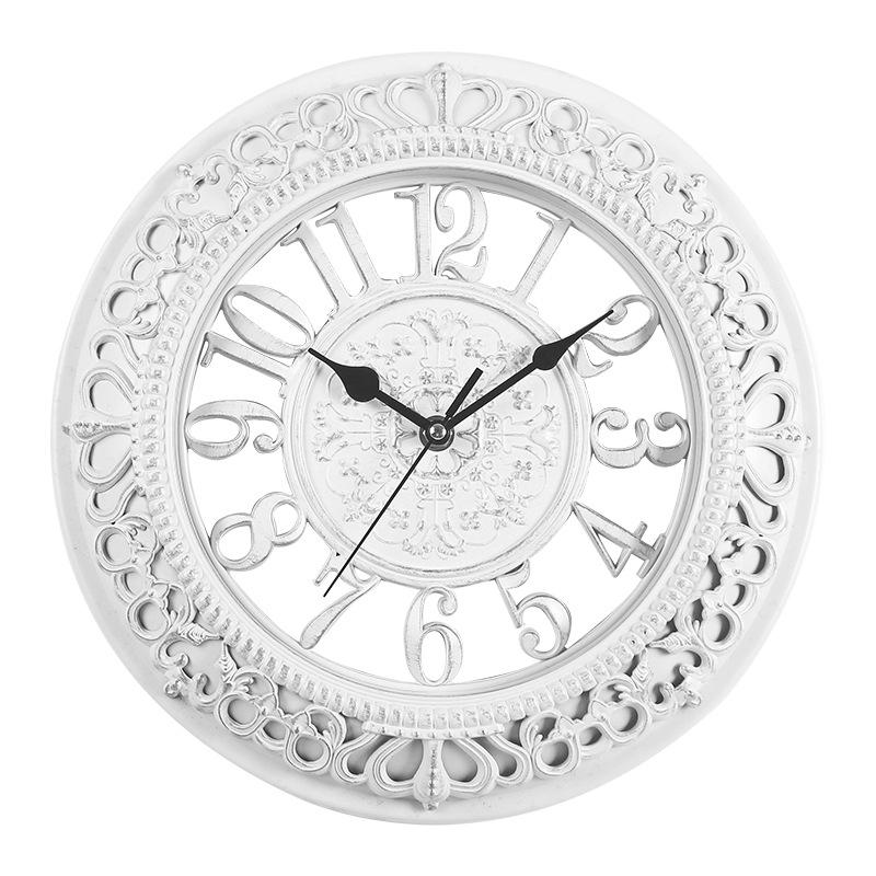 Creative 12 Inch Living Room Bedroom Numeral Round Wall Clock