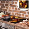 GLASS CUTTING BOARD 2x 30x52 PUMPKINS