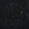 Hydrogen Made In Italy Skull Long Sleeve Sweat Trainer XS Black Men's Used