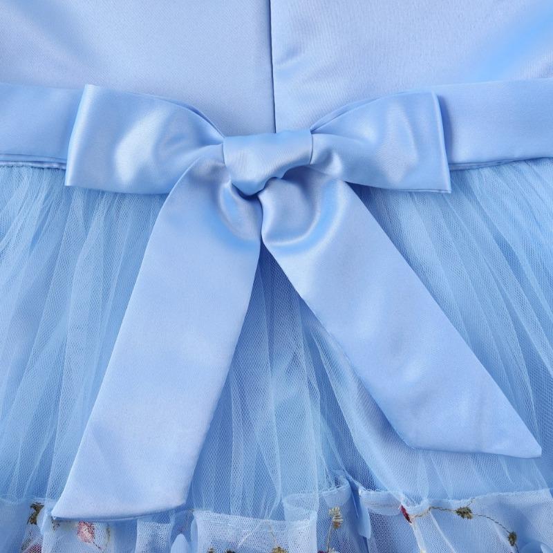 Girl S Little Sleeveless Flower Girl Princess Tutu Dress