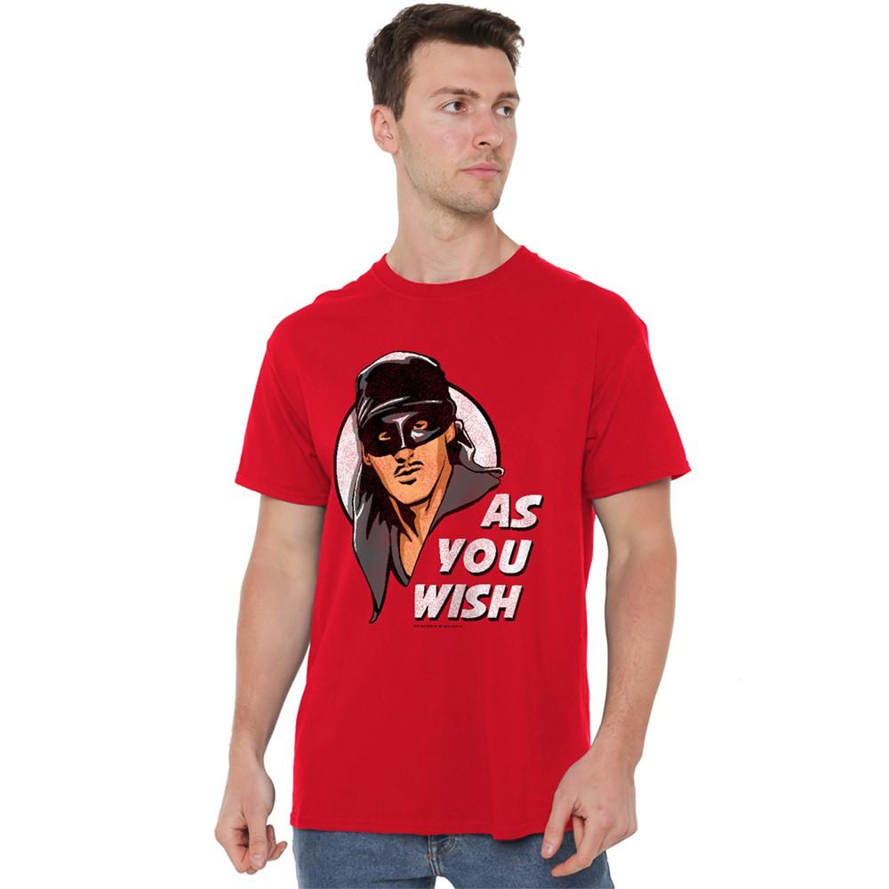 Princess Bride As You Wish T-Shirt S-3XL Red S