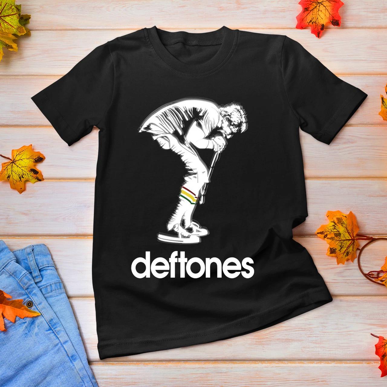 Vintage Deftones In Music Concert Tour Black All Size Unisex Shirt US229 S
