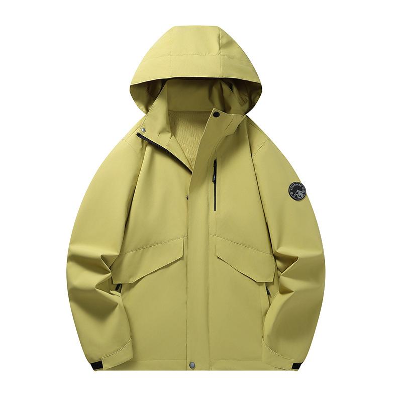 Весенне-осенняя мужская и женская верхняя однослойная ветрозащитная одежда Charge Single M лимон