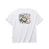Anta Lifestyle Series Short Sleeve Knitted Shirt Summer T-Shirt Unisex tops Snow-White 972628112-5