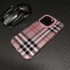 Luxury Classic Check Pattern Phone Case for Samsung Galaxy A17 A07 A16 A06 A35 A55 A25 A34 A24 A26 A04 4G 5G Matte Cover