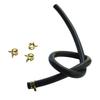 Fuel Hose with 10 Hose Clip 7mm Inner Diameter Flexible Fuel Hose Plastic for Boats Marine Outboard Gas  Petrol