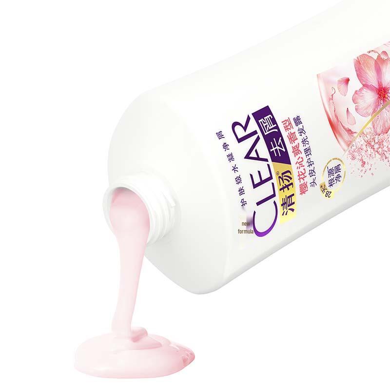 Clear Anti-Dandruff Cherry Blossom Shampoo
