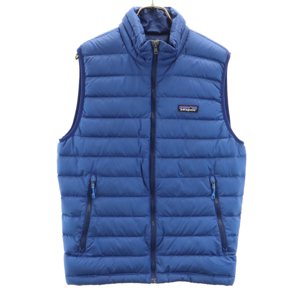 

patagonia Down vest S blue 84622SP15 Outdoor Men s Used