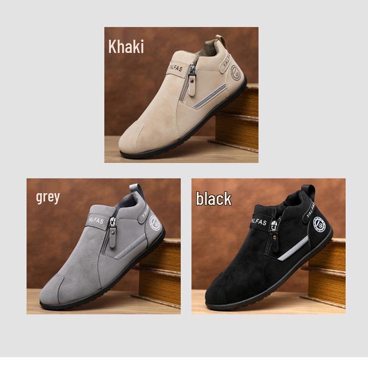 2025 New Men's Lightweight Autumn Loafers: Versatile, Casual, Flat Sports Shoes