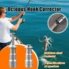 Stainless Steel Squid Hook Corrector Ergonomic Octopus Jig Hook Deformation Repairer Fixer Maintenance Tools Fishing Tackle Accessories