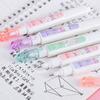2Pcs Correction Fluid Quick-Drying White-Out Pen 12ml Large Capacity Strong Coverage Traceless Correction Pen for Students School Office Supplies
