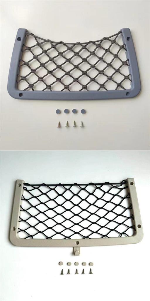 Multipurpose Seat Back Hanging Net Storage Bag for Auditorium, Yacht, RV, Business Vehicle, and Conference Room