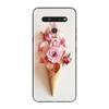 Flor de Helado Para LG V60 V50S V50 G8X G8S G8 G7 ThinQ 5G K61 K51S K41S K30 K20 Q60 Q9 Funda Suave para Teléfono