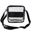With Zipper Clear Shoulder Bag Waterproof Crossbody Messenger Bag Casual Beach Tote Bag  Swimming