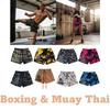Pantaloncini da Allenamento Stampati Muay Thai Boxe Kickboxing 32 Disegni Asciugatura Rapida Arti Marziali Boxer Unisex Uomo Donna Bambino Fitness Palestra Sport Allenamento Streetwear