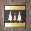 Cutting Dies Kit - LS - Xmas Tree - 0.7x0.7cm To 3x6.9cm - 4 Pieces - Black