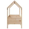 Kids  House Bed Solid Pine Wood 70 x 140 cm