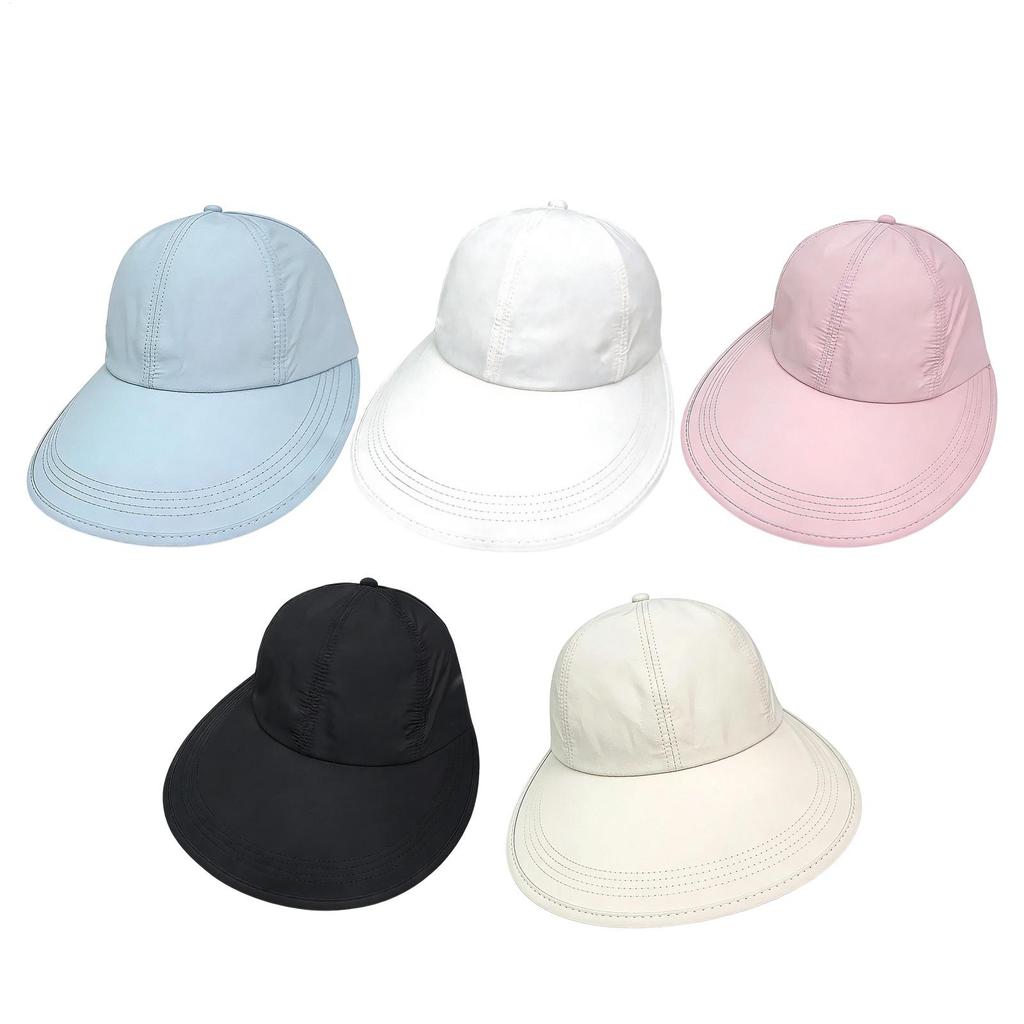 UV Hat Sunshade Hat Lightweight Breathable Quick Drying Summer With Ponytail Female Duck Tongue Caps for Hiking Climbing Cycling