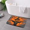 1PC Halloween Pattern Kitchen Rug Non-Slip Door Mat Pop Design Bathroom Rug Bath Mat Carpet for Home Sink Laundry Decor