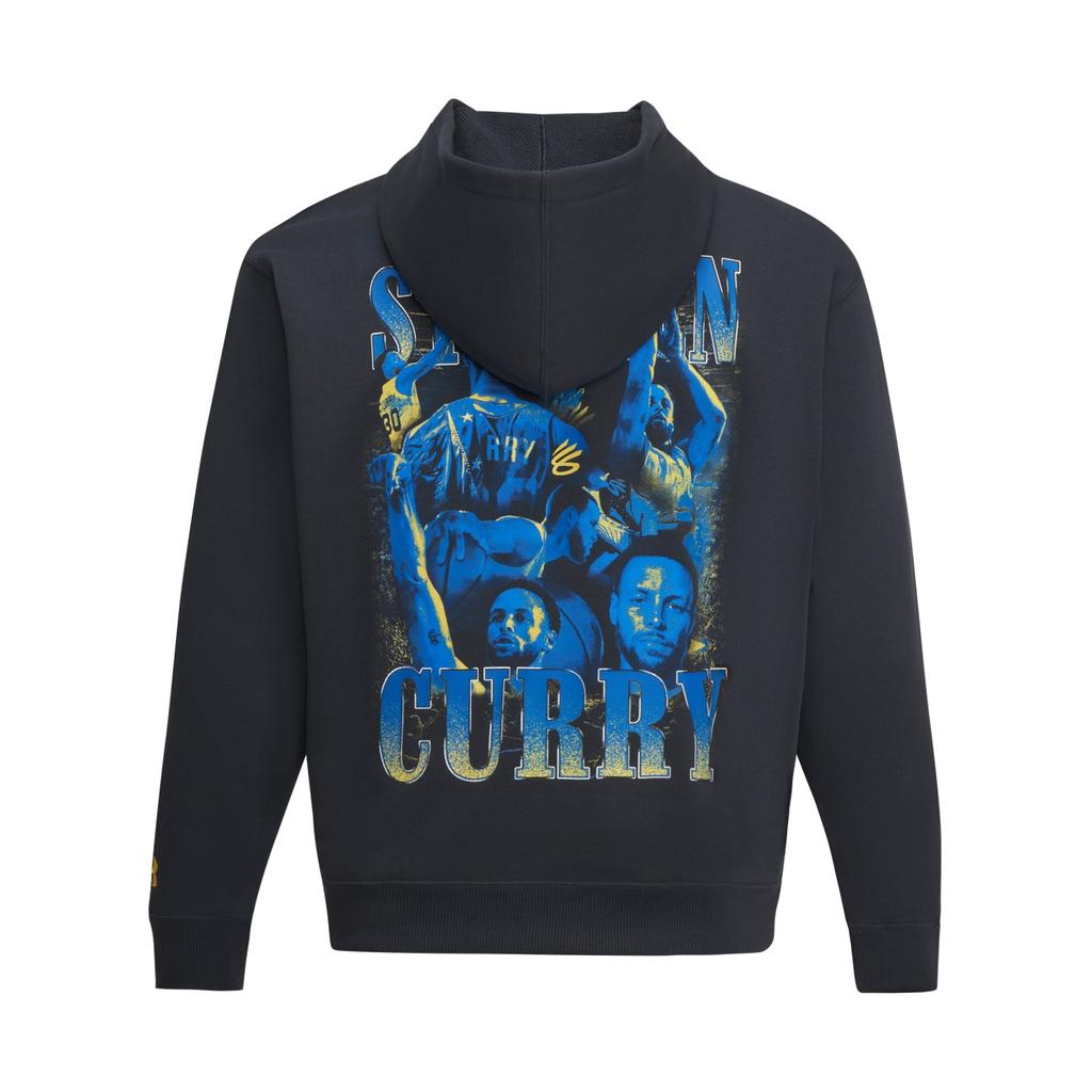 Under Armour Curry Printed Basketball Hoodie Soft Comfortable Ribbed Design Casual Long Sleeve T-Shirt Men Tops 6014297-016