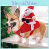 Kostium dla zwierząt Strój do jazdy konnej Przemień swojego zwierzaka w zabawnego Świętego Mikołaja