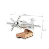 Can Turn When There Is Sunlight Solar Energy Airplane Car Perfume Decoration Interesting Car Ornaments Interior Decorations Toys