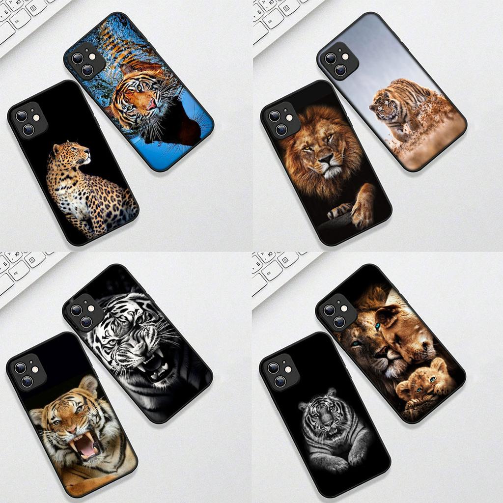 Protective Cover Lion Art Leopard Tiger for Motorola Moto Edge 70 60 Fusion NEO Pro G Stylus G56 G96 G52 G04 G05 Phone Case