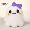 Fidget Stress Balls Halloween Bow Ghost Squeeze Toy, Relief Cartoon Sensory Party Supplies Soft Stretchy Favors for Adults Kids Decompression Toy
