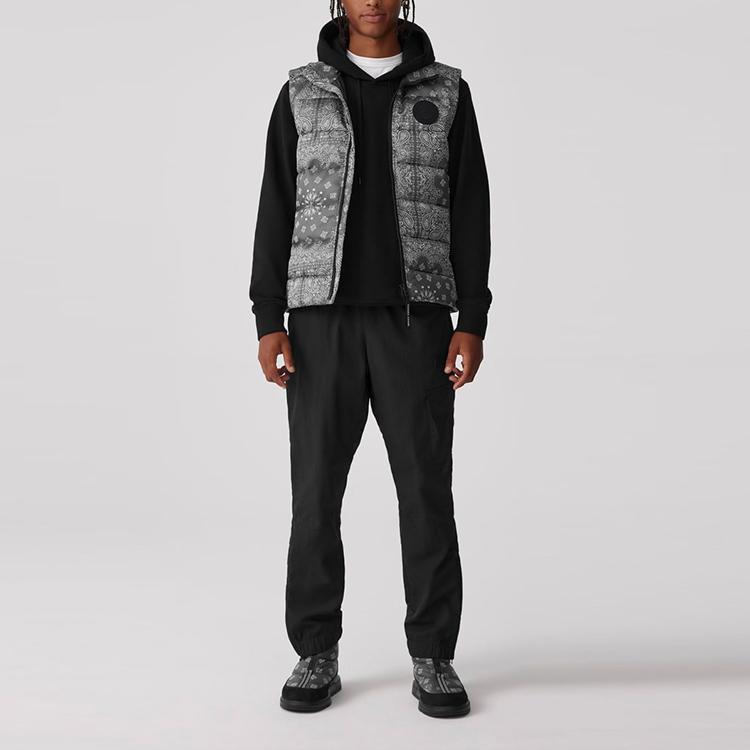 Canada Goose X Concepts Collaboration FW23 Elastic Drawstring Pocket Casual Pants Unisex pants Black 9000MCN-61