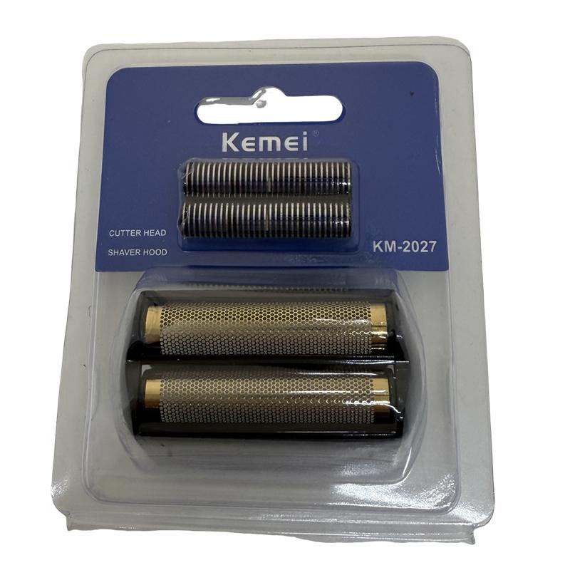 100% Kemei Original Replacement Blades For KM-2026/2027 Shaver Knife Head And Knife Net Mesh Shaving Accessories