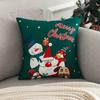 New Christmas Pillowcase Christmas Snowman Elk Christmas Letters Home Sofa Pillowcase