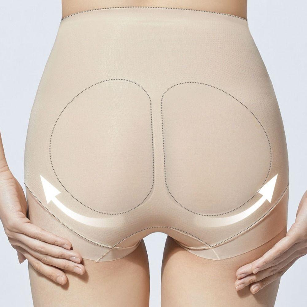 

Seamless Postpartum Panties Thin Body Shaping Underwear Seamless Slimming Bodysuit Shaper Women XL чорний