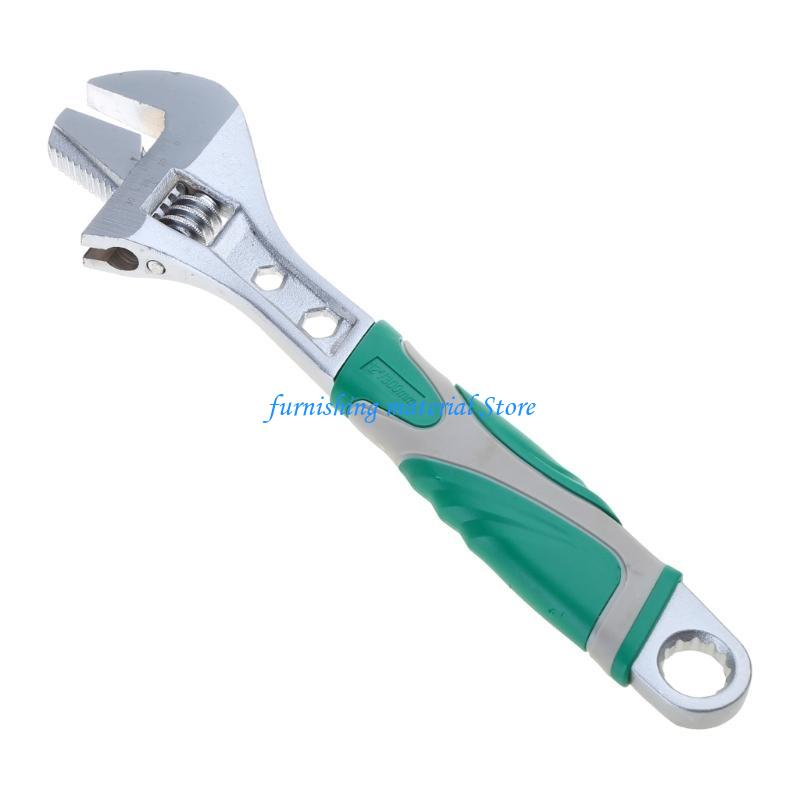 Y5GD Large Open Adjustable Spanner Light Weight Wrench Tool Household Maintenance