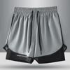 Men's Quick-Dry Summer Sports Shorts for Basketball, Running, and Fitness - Anti-Embarrassment Design